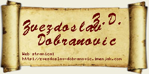 Zvezdoslav Dobranović vizit kartica